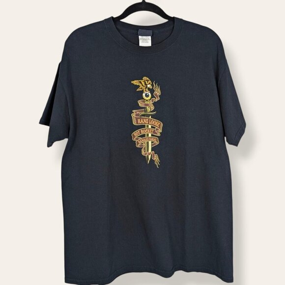 (2/$20) Blue 84 Hanalei Kauai Hang Loose Tee - Picture 2 of 5